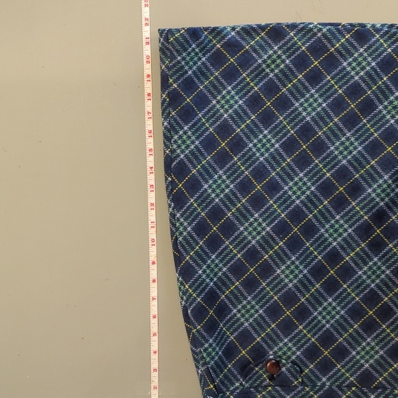 LL Bean Wool Plaid Skirt A-line Blue size 14 Petite - Picture 12 of 12